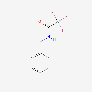 Chemical structure of N-Benzyl-2,2,2-trifluoroacetamide