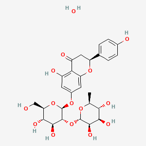 Chemical structure of Naringin Hydrate