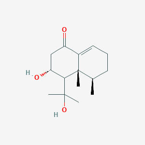Chemical structure of Nardosinonediol