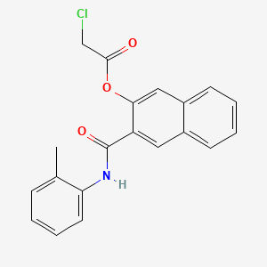 Chemical structure of Naphthol AS-D chloroacetate