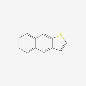 Chemical structure of Naphtho[2,3-b]thiophene