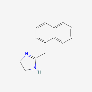 Chemical structure of Naphazoline