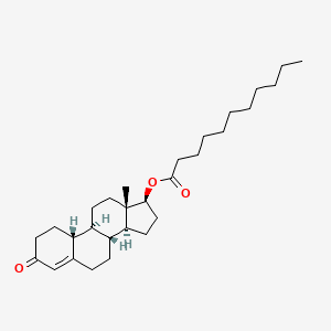 Chemical structure of Nandrolone undecylate