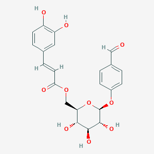Chemical structure of Nandinaside A