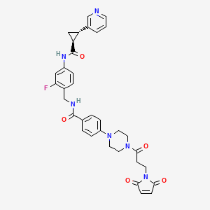 Chemical structure of NAMPT inhibitor-linker 2