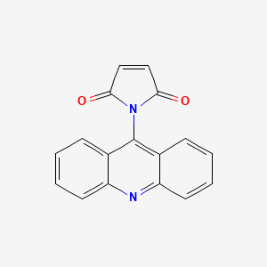 Chemical structure of N-(9-Acridinyl)maleimide