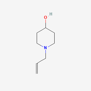 Chemical structure of N-allyl-4-piperidinol
