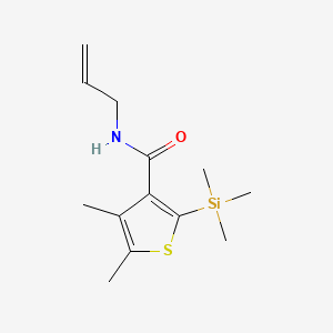 Chemical structure of Silthiofam