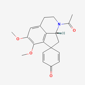 Chemical structure of N-Acetylstepharine