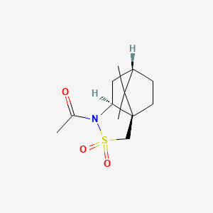 Chemical structure of N-Acetyl-(2S)-bornane-10,2-sultam