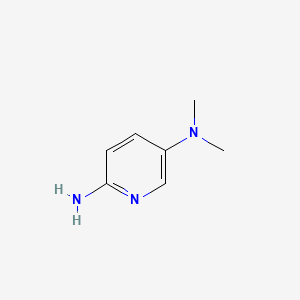 Chemical structure of N5,N5-Dimethylpyridine-2,5-diamine