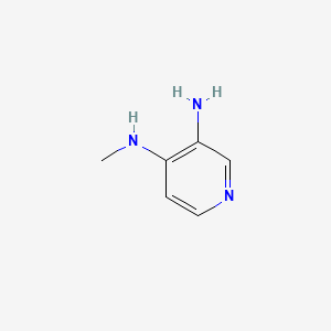 Chemical structure of N4-Methylpyridine-3,4-diamine