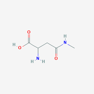 Chemical structure of N4-Methylasparagine