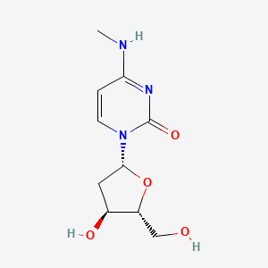 Chemical structure of N4-Methyl-2'-deoxycytidine