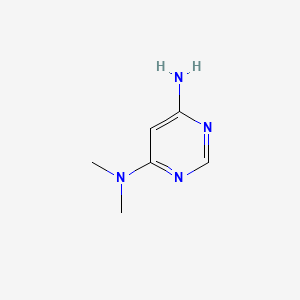 Chemical structure of N4,N4-Dimethylpyrimidine-4,6-diamine