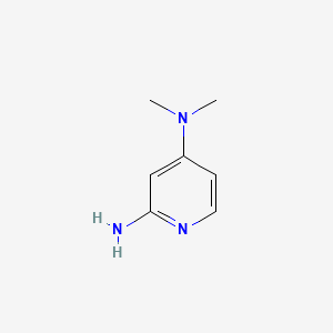 Chemical structure of N4,N4-Dimethylpyridine-2,4-diamine