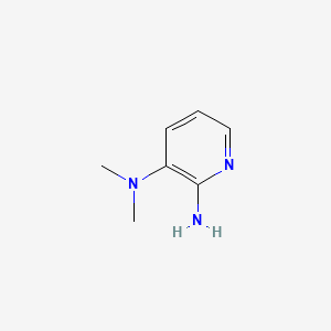 Chemical structure of N3,N3-Dimethylpyridine-2,3-diamine