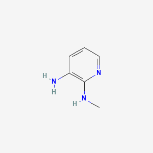 Chemical structure of N2-Methylpyridine-2,3-diamine