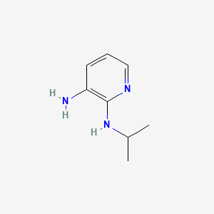 Chemical structure of N2-Isopropylpyridine-2,3-diamine