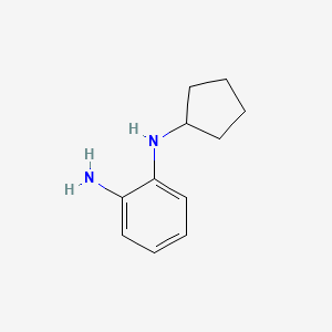 Chemical structure of N1-Cyclopentylbenzene-1,2-diamine