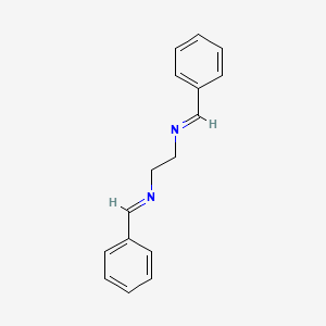 Chemical structure of N1,N2-Dibenzylideneethane-1,2-diamine