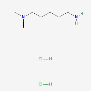 Chemical structure of (5-Aminopentyl)dimethylamine dihydrochloride