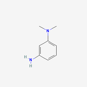 Chemical structure of N,N-dimethyl-m-phenylenediamine