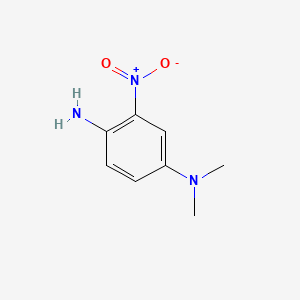 Chemical structure of 4-Amino-N,N-dimethyl-3-nitroaniline