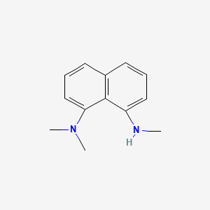 Chemical structure of N1,N1,N8-Trimethylnaphthalene-1,8-diamine