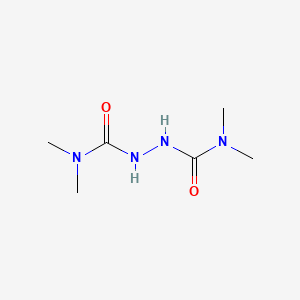 Chemical structure of 1-[(Dimethylcarbamoyl)amino]-3,3-dimethylurea