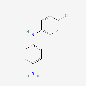 Chemical structure of N1-(4-Chlorophenyl)benzene-1,4-diamine