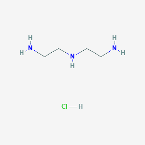Chemical structure of Diethylenetriamine monohydrochloride