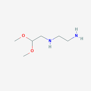 Chemical structure of N1-(2,2-dimethoxyethyl)ethane-1,2-diamine