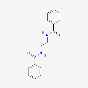 Chemical structure of N,N'-ethylenebis(benzamide)