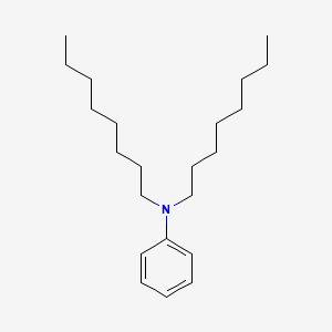 Chemical structure of N,N-Dioctylaniline