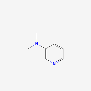 Chemical structure of N,N-dimethylpyridin-3-amine