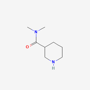 Chemical structure of N,N-Dimethylpiperidine-3-carboxamide