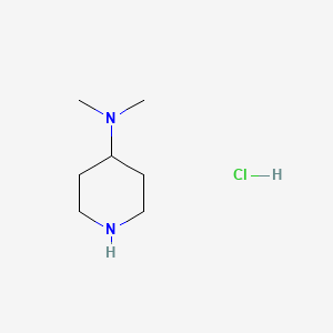 Chemical structure of N,N-Dimethylpiperidin-4-amine hydrochloride