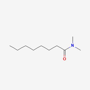Chemical structure of N,N-Dimethyloctanamide