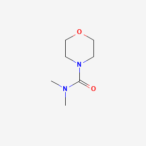 Chemical structure of N,N-Dimethylmorpholine-4-carboxamide