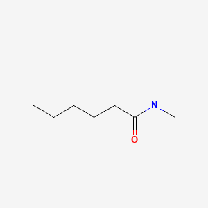 Chemical structure of N,N-Dimethylhexanamide