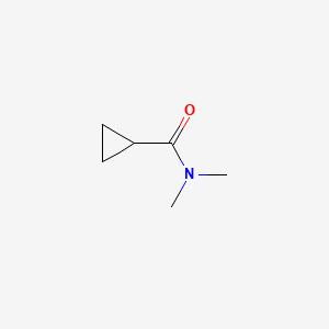 Chemical structure of N,N-Dimethylcyclopropanecarboxamide