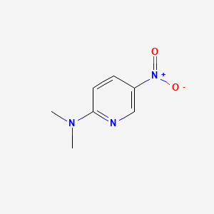 Chemical structure of N,N-Dimethyl-5-nitropyridin-2-amine