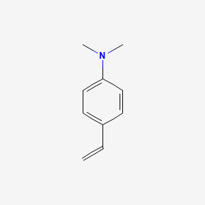Chemical structure of N,N-Dimethyl-4-vinylaniline