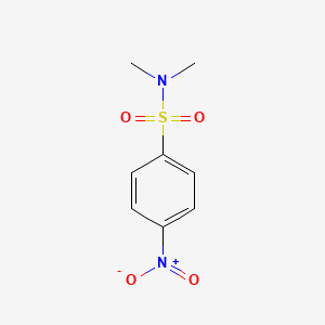 Chemical structure of N,N-Dimethyl-4-nitrobenzenesulfonamide