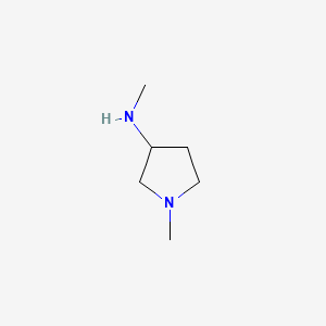 Chemical structure of N,1-dimethylpyrrolidin-3-amine