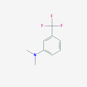 Chemical structure of N,N-Dimethyl-3-(trifluoromethyl)aniline