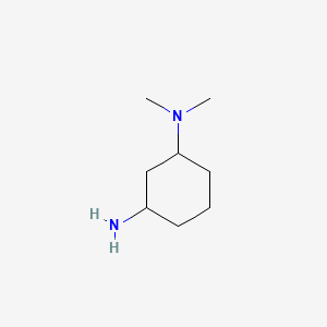 Chemical structure of N,N-Dimethyl-1,3-cyclohexanediamine