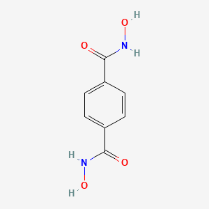 Chemical structure of Terephthalyldihydroxamic acid