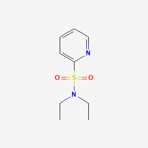 Chemical structure of N,N-Diethylpyridine-2-sulfonamide